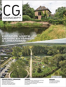 cg concept revue specialisee espaces verts design exterieur urbanisme jardins robots de tonte tondeuses a rayon de braquage zero