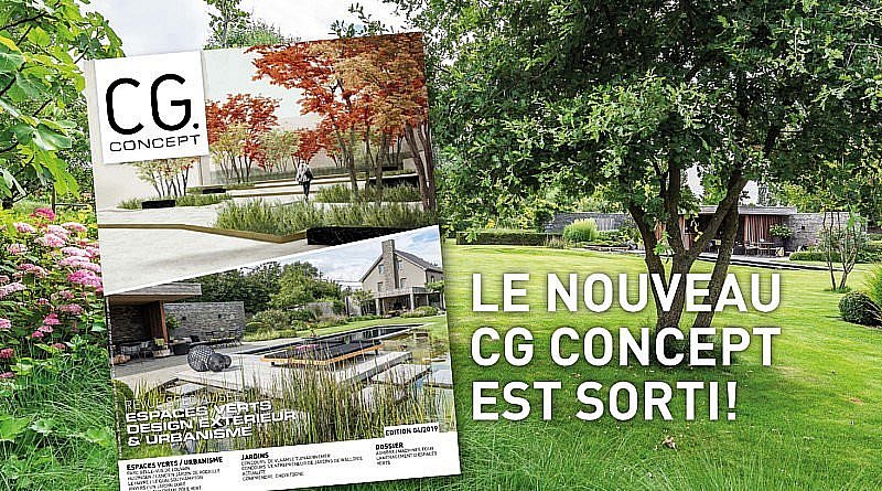 Cg Concept revue specialisée espaces verts design extérieur urbanisme www.cgconcept.fr
