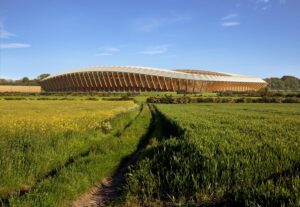 Zaha Hadid Architects Joris Pauwel réchauffement du climat changement du climat défis solutions architectes architecture éminent cabinet londonien capitainerie duport d'Anvers écologie durabilité technologie espaces verts bâtiments CG Concept Annuaire 2020 Forest Green Rovers Stadium