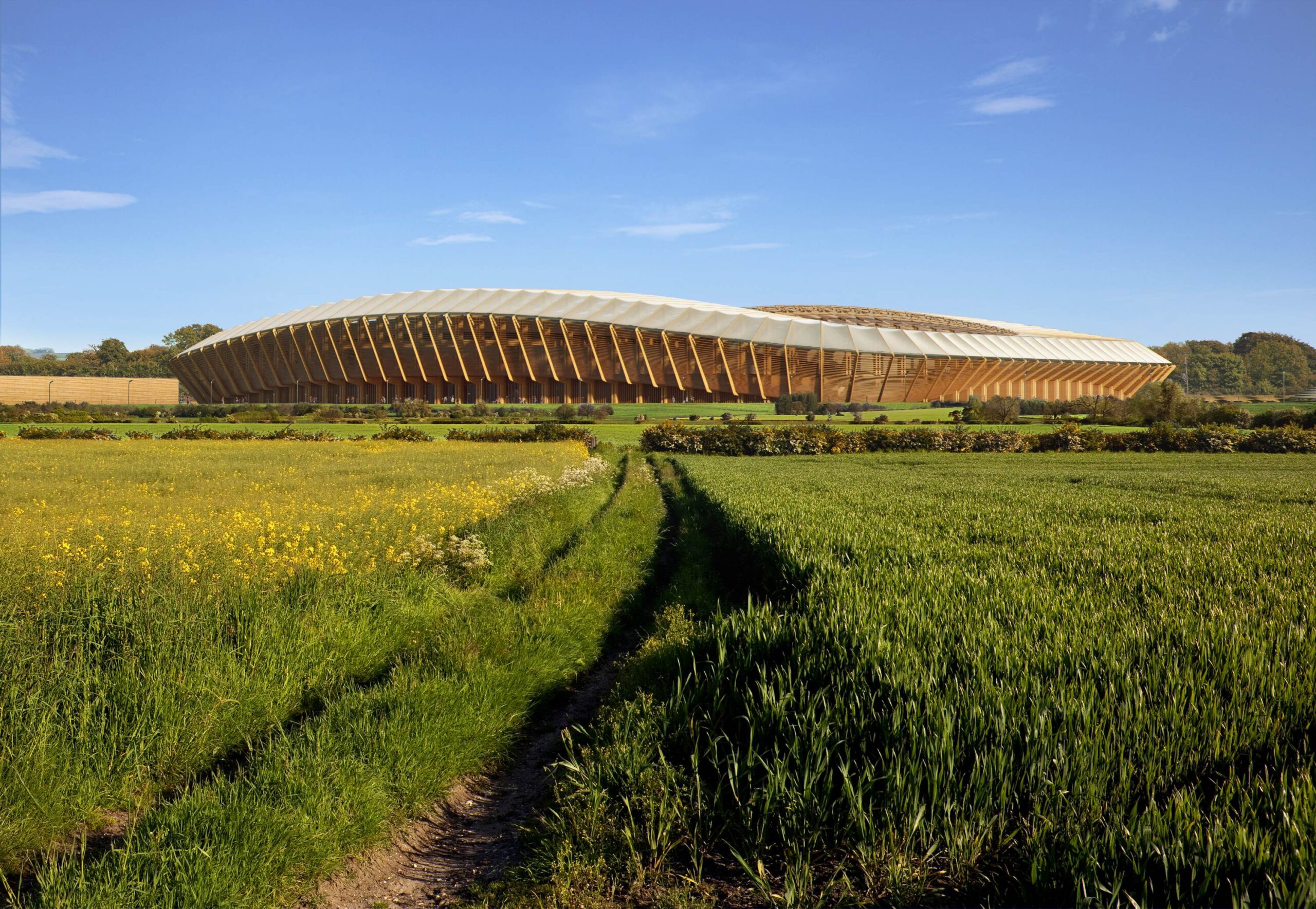 Zaha Hadid Architects Joris Pauwel réchauffement du climat changement du climat défis solutions architectes architecture éminent cabinet londonien capitainerie duport d'Anvers écologie durabilité technologie espaces verts bâtiments CG Concept Annuaire 2020 Forest Green Rovers Stadium