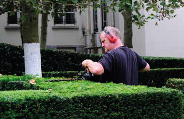 Fedagrim Machines de jardinage Gouvernement flamand deux temps entretenier jardin secteur verts espaces verts Eliet Fedagrim CG Concept Jaarboek 2020