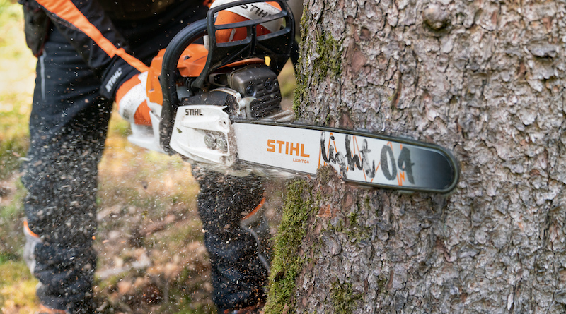 20 % de puissance de coupe en plus avec la tronçonneuse STIHL MS