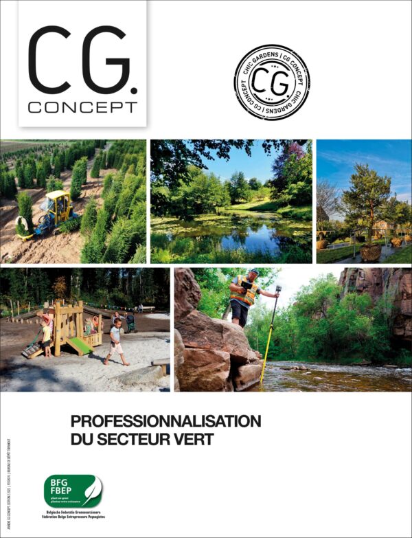 CG CONCEPT REVUE SPECIALISEE ESPACES VERTS DESIGN EXTERIEUR URBANISME CG XTRA PROFESSIONNALISATION DU SECTEUR VERT