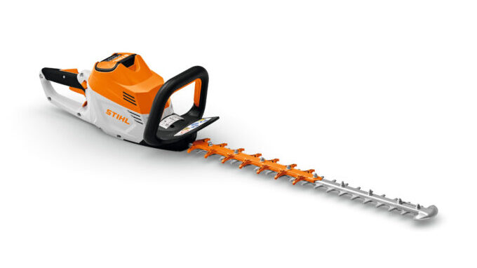 Taille-haie sur batterie HSA 100 de STIHL.