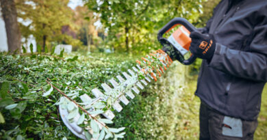 Taille-haie sur batterie HSA 100 de STIHL.