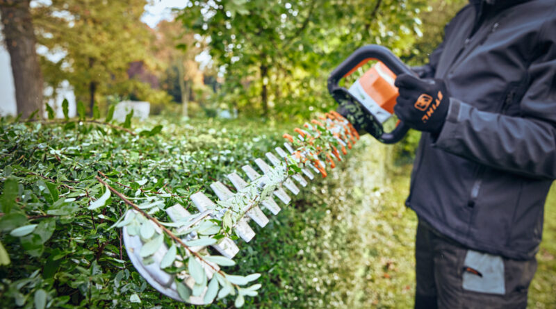 Taille-haie sur batterie HSA 100 de STIHL.