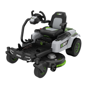 une tondeuse autoportée Zero Turn avec technologie e-Steer™