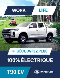 Maxus T90 EV combine travail et plaisir