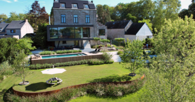 Variété botanique dans un concept intégré. Un jardin du paysagiste François Charlier, qui a remporté l'argent dans le concours de l'Entrepreneur de Jardins de Wallonie 2023.