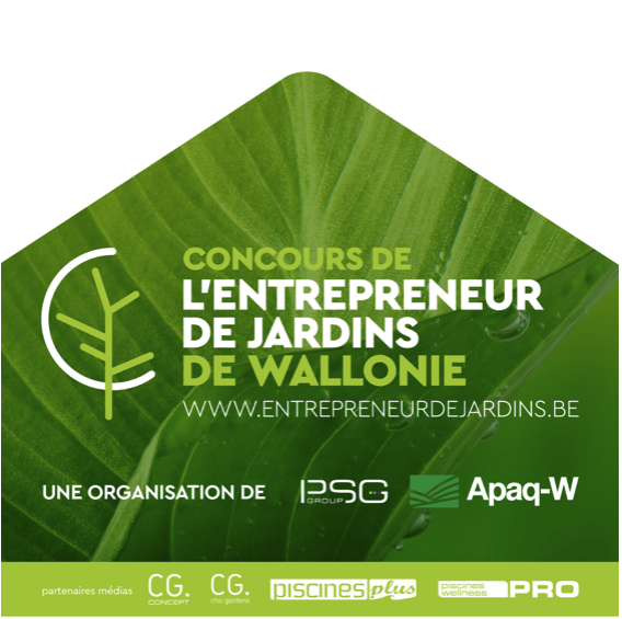Inscrivez-vous au concours de l'Entrepreneur de Jardins de Wallonie 2024