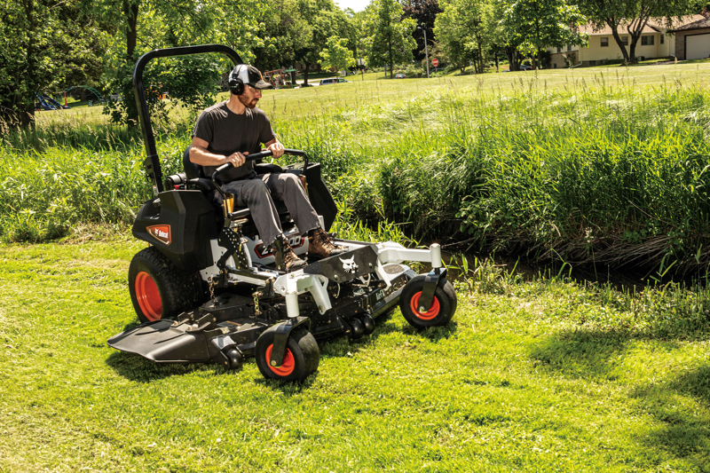 Bobcat propose une gamme complète de machines pour l'aménagement paysager