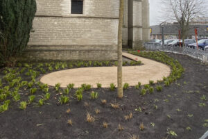 Rénovation unique du jardin de l'église de Vilvorde