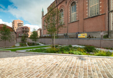 Jardin de l'église de Wetteren : la désimperméabilisation, fondement d'un avenir résilient au changementclimatique