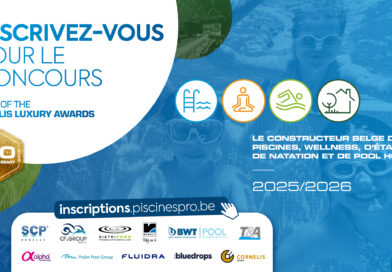 Inscrivez-vous à l'édition anniversaire du concours « Constructeur belge de Piscines, Wellness, d'Étangs de natation & Pool houses » !
