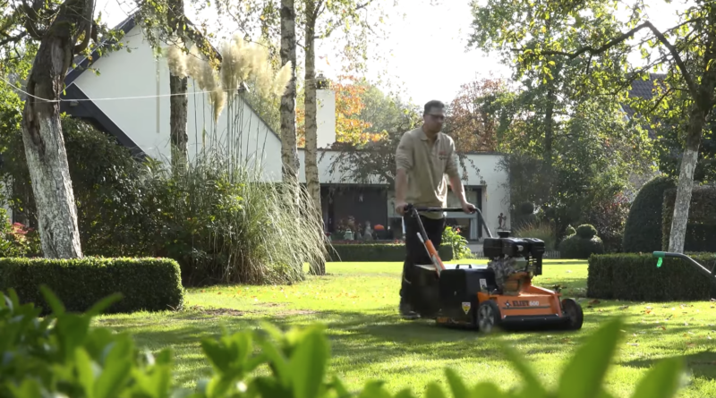 Aménagement et entretien de pelouse avec l’ELIET - GZC 100 & l’ELIET - E600 Compactor