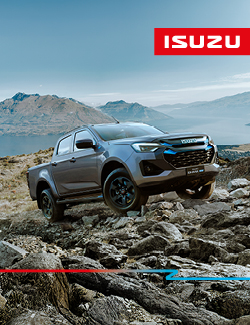 Avec le D-MAX EV, ISUZU associe sa réputation forgée depuis des années en matière de fiabilité inégalable à la puissance silencieuse de la conduite électrique.