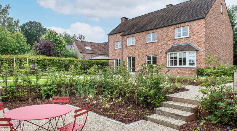 Lauréat du Concours de L'Entrepreneur de Jardins de Wallonie : un jardin à la française récemment achevé