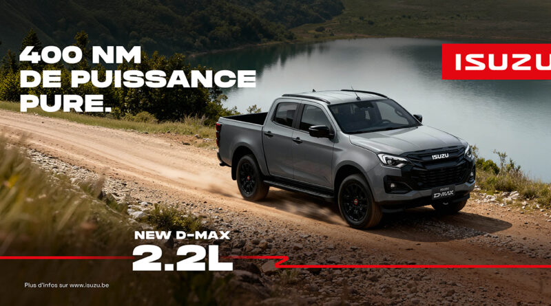 Nouveau moteur diesel 2,2 litres pour le D-MAX : Plus de puissance sous le capot