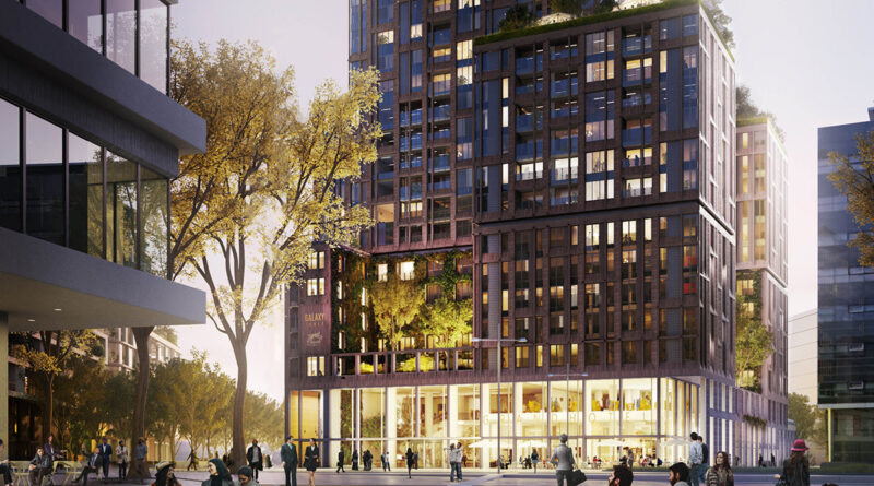Le Galaxy Utrecht, un trait d’union entre infrastructure, vie urbaine et espaces verts collectifs