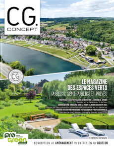 CG Concept édition juin-juillet-août 2026, la revue spécialisée pour le secteur des espaces verts publics, sémi-publics et privés.
